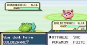 une photo d'Ã©cran de Pokemon Vert Feuille sur Nintendo Game Boy Advance
